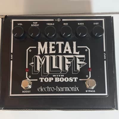 Electro-Harmonix Metal Muff Distortion with Top Boost 2006 - Present - Black image 2