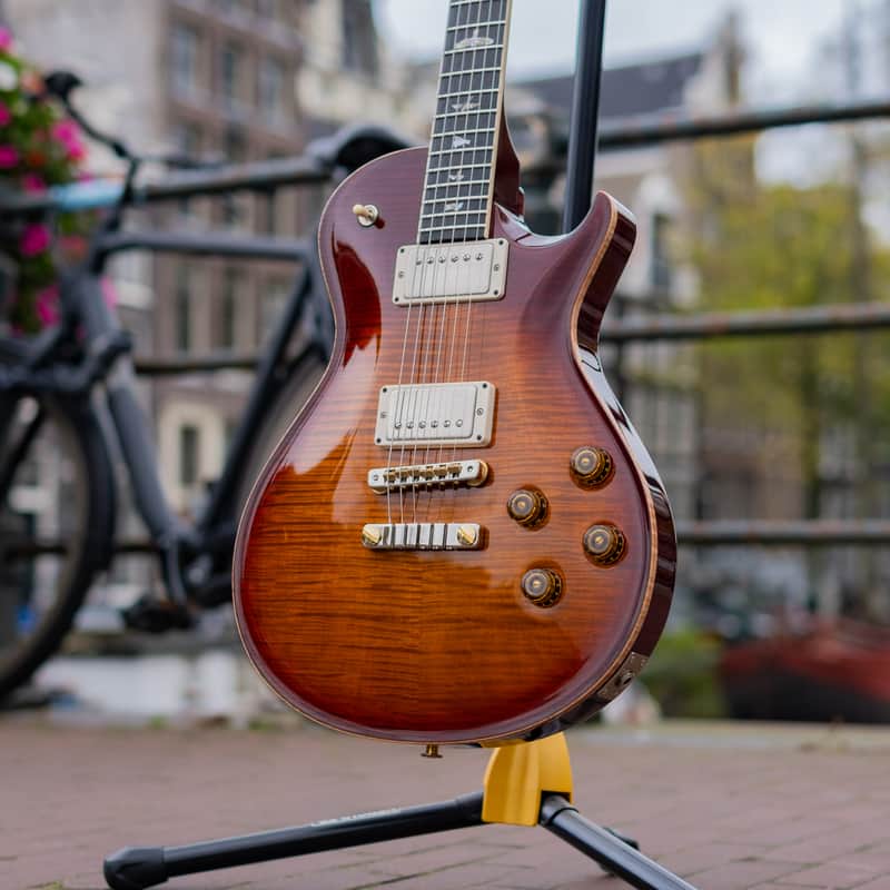 PRS McCarty Singlecut 594 Dark Cherry Burst image 1