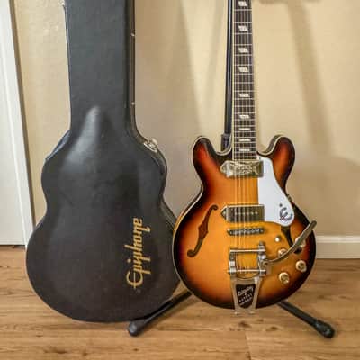 2006 Epiphone Casino Vintage Sunburst w/ USA Bigsby B7 & Case