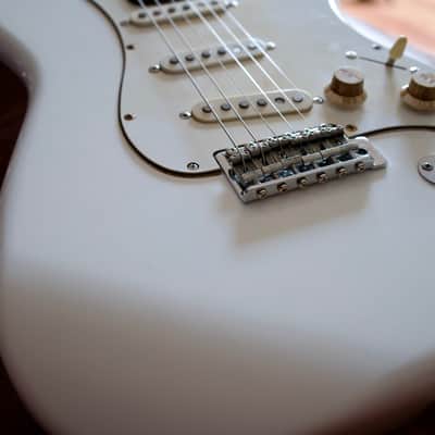 Constantin Guitars Sweetcaster Classic #0008 - Olympic White Aged 3.5kilos !!!VIDEO!!! image 13