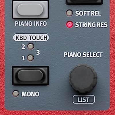 Nord Electro 6D 61-Key Organ/Digital Stage Piano, Red image 3