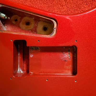 Kramer Condor Explorer 1984 - Candy Apple Red with "D" Neck Plate! image 11