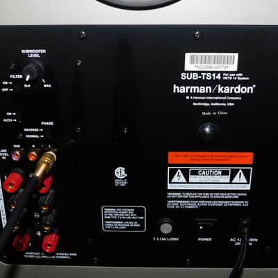Harman Kardon SUB-TS14 12" powered subwoofer speaker image 7