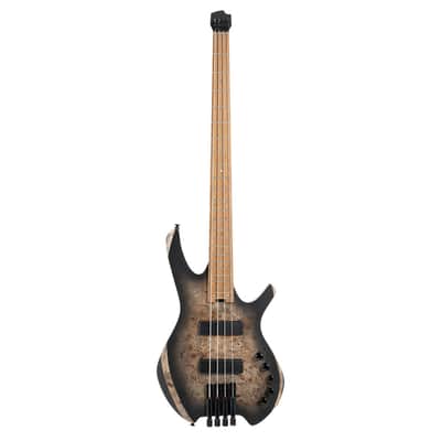 Cort Artisan Space 4 Bass Guitar - Star Dust Black image 6