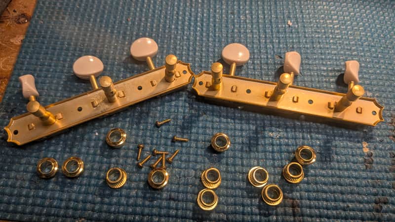 Altamira Gypsy Jazz Gold Plated Tuning Machines image 1