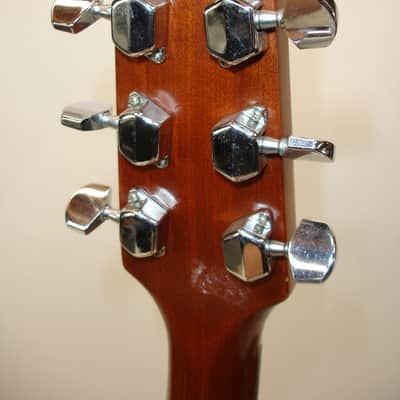Vintage Washburn D15 Acoustic Guitar, Natural image 13