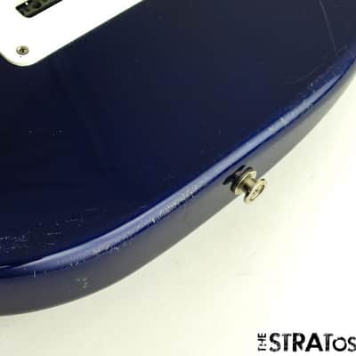 USED 1996 Fender MIM Standard Stratocaster Strat LOADED BODY Alder Cobalt Blue image 4