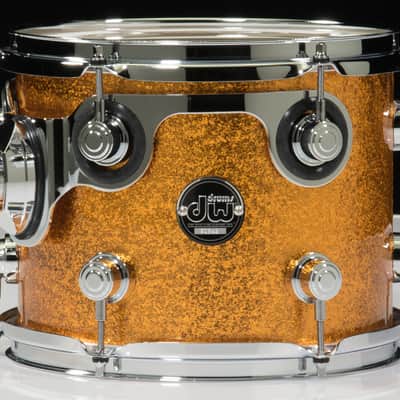 DW Performance Series 8x10 Tom - Gold Sparkle image 2