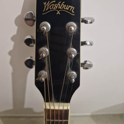 VERY RARE!! Washburn "Melissa" Allman Brothers Band #186/500 Limited Edition 90's - Black image 6