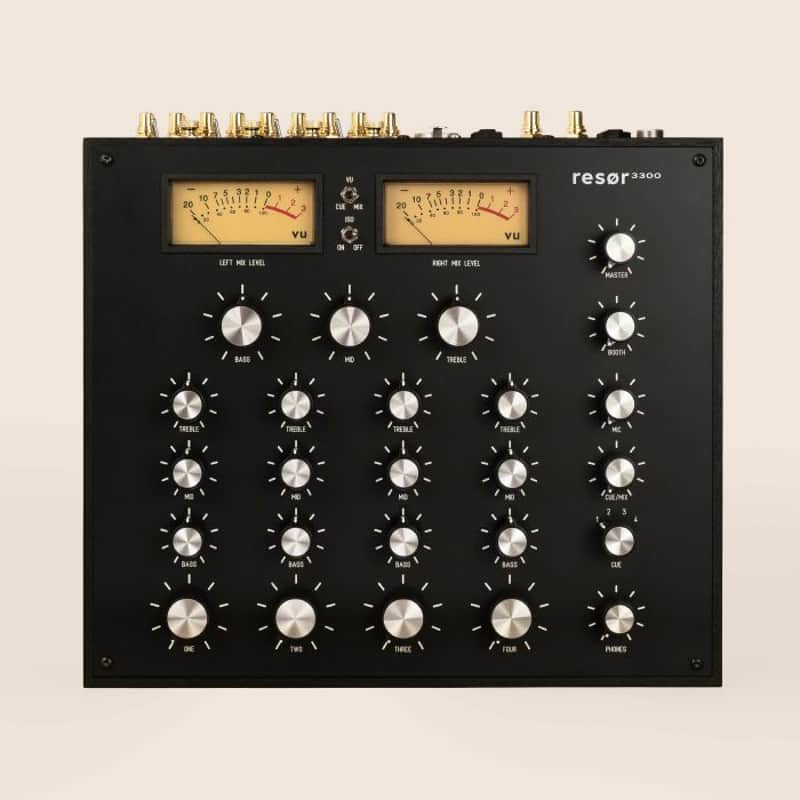Resor 3300 4-Channel Rotary DJ Mixer (black) image 1