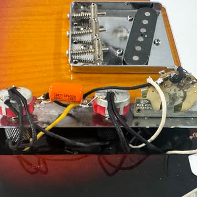 2016 Fender Squier Classic Vibe 60s Telecaster Custom Sunburst ALDER Body Loaded image 4