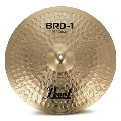 Pearl Brilliant Hammered Brass 3pc Cymbal Set 14/16/20 image 4