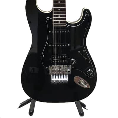 Fender Aerodyne Stratocaster Floyd Rose HSS 2000s - Gloss Black image 1