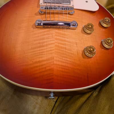 Gibson Les Paul Standard 50's Figured Top Heritage Cherry Sunburst s#235330348 image 7