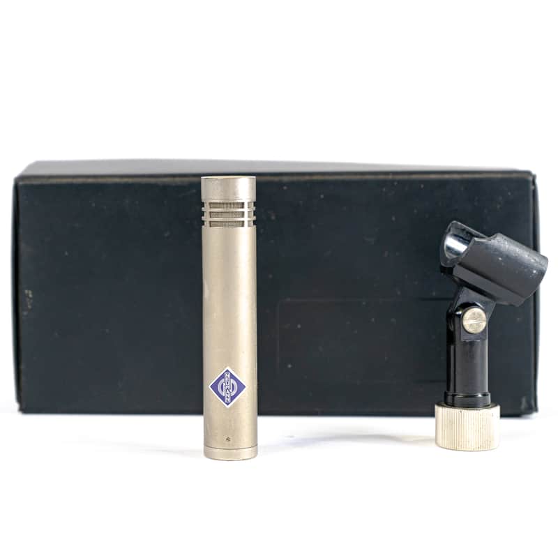 Neumann KM83 Omni Condenser Microphone with Case and Mic Clip - Vintage image 1