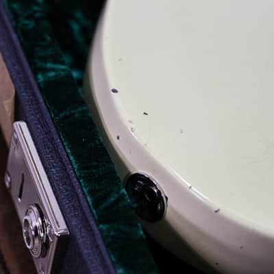 Del-Tone 60's T-style | Aged Vintage White image 16