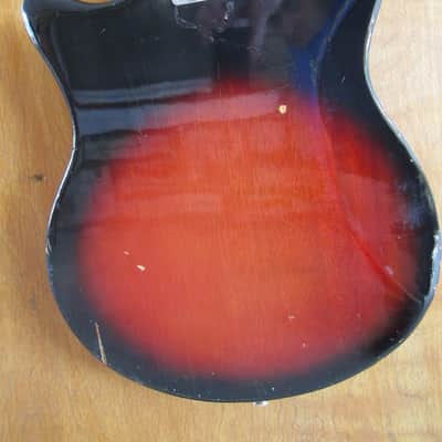 Teisco Del Rey E-120 1965 Sunburst image 8