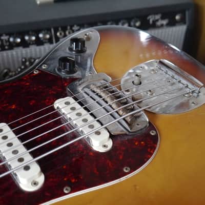 1976 Fender Bass VI Sunburst Real Vintage! image 9