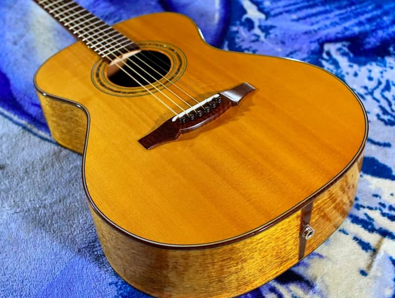 2020 Hippner Dabema Acoustic Steel String Guitar Auditorium - OM with Fishman Sonitone Pickup image 1