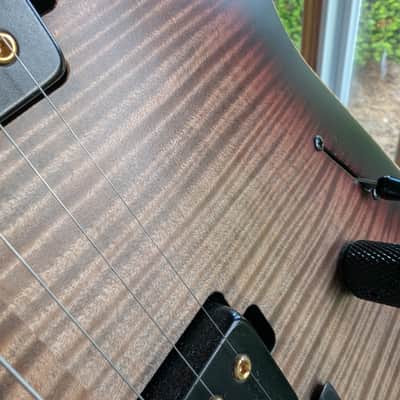 Ernie Ball Music Man Rabea Massaad Signature Sabre 2024 - Present - Vileblood Burst image 7