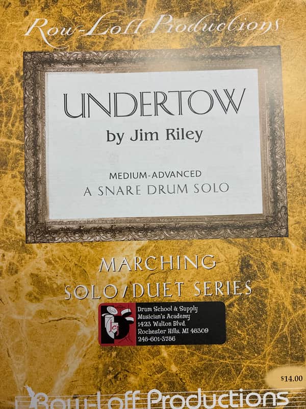 RowLoff Undertow Snare Drum Solo 2025 image 1
