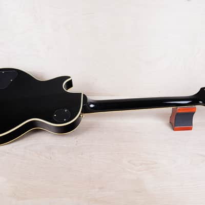 Orville LPC-75 Les Paul Custom MIJ 1990 Ebony Made in Japan w/ Bag image 14