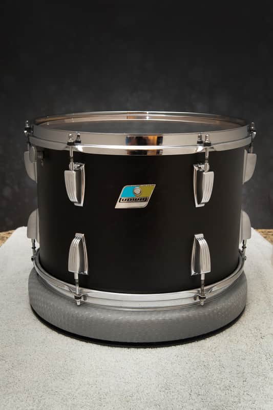 '72 LUDWIG BLACK PANTHER 10X14 TOM image 1