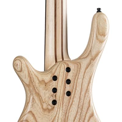 Fame Baphomet 5 III Natural Ash - 5-String Electric Bass image 6