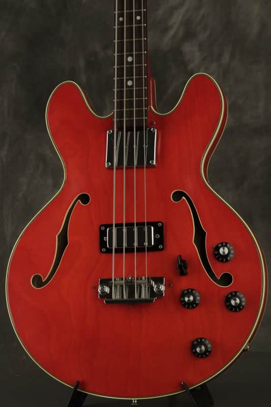 RARE 1975 Ibanez "lawsuit" era EB-2D copy HOLLOW BODY bass made in Japan image 1
