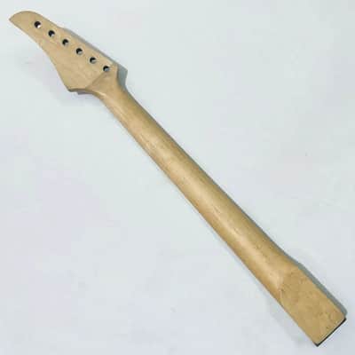 Black Maple Guitar Neck, 24 Frets Rosewood Fretboard image 6