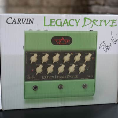 Carvin VLD1 Legacy Drive Steve Vai Signature Tube Preamp Pedal