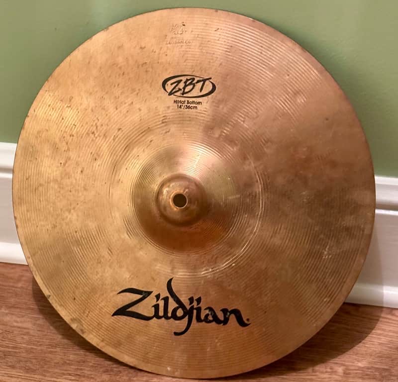 Zildjian ZBT 14" Bottom Hat Cymbal 1000 Grams image 1