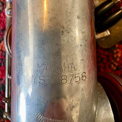Yamaha Yamaha YSS-875S Custom Silver Soprano Saxophone - Silver Mid 1990s - Silver image 8