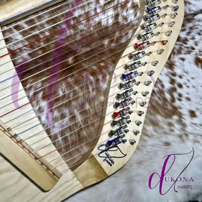 Dukona 22-Strings Airplane Cabin Fit Lyre Harp (Maple) 2026 - Maple image 3
