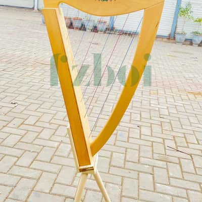 22 String Fullsicle Lightweight Celtic Lever Harp Handmade Folk Instruments image 5