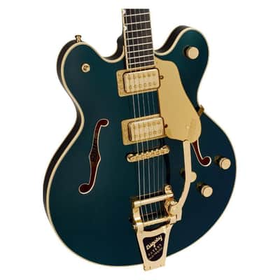 Gretsch Broadkaster LX Center Block 6-String Right-Handed Electric Guitar with Laminated Maple Body, Maple Neck, and Ebony Fingerboard (Cadillac Green) image 3