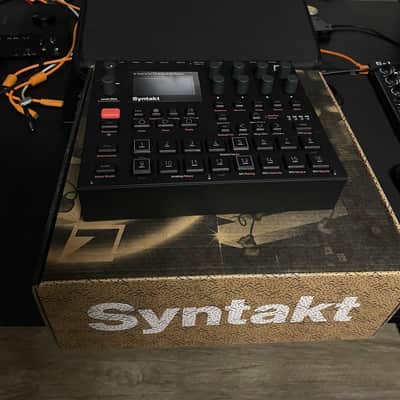 Elektron Syntakt 12 Track Drum Computer & Synthesizer 2022- Present - Black image 1