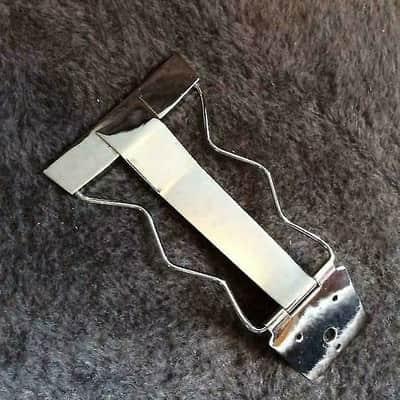Gibson Es175 tailpiece c 1960s Chrome vintage ES-175d image 1