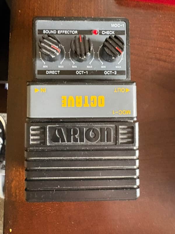 Arion MOC-1 Octave 1980s - Black image 1