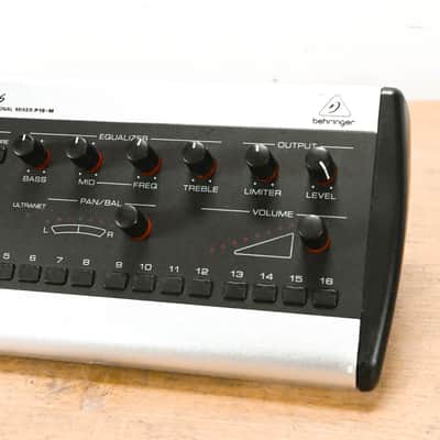 Behringer Powerplay P16-M 16-Channel Digital Personal Mixer CG01ZS2 image 2