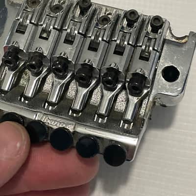 2000's Indonesian Era Ibanez RG Series Edge III Chrome Tremolo Bridge Vibrato image 14
