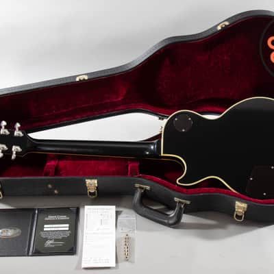 2010 Gibson Custom Shop Historic ’68 Les Paul Custom Reissue Black Beauty Ebony w/ OHSC + COA image 5