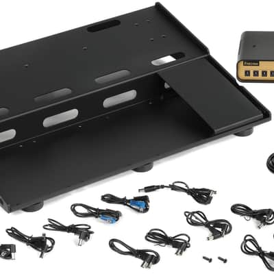 Friedman Tour Pro 1520 Platinum Pack 15-inch x 20-inch Pedalboard with Buffer Bay and Power Grid 10 image 1