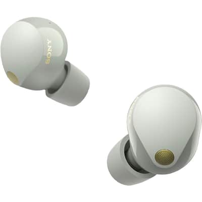 Sony WF-1000XM5 Noise Canceling Wireless Earbuds (Silver) Bundle with 2 YR Warranty image 2