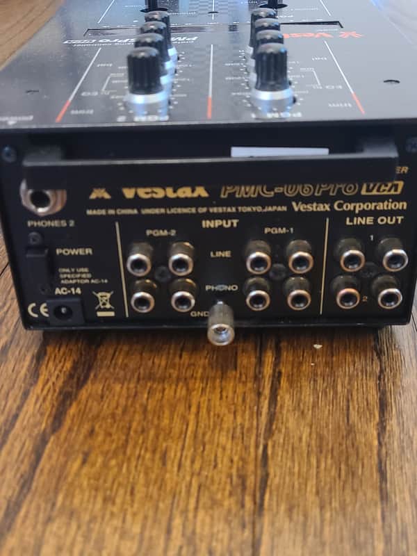 Vestax PMC-06 Pro VCA Black | Reverb