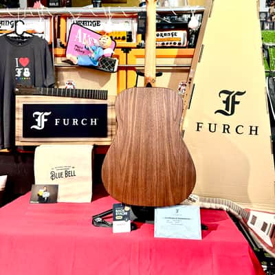 Furch Guitars BLUE LH D SW EAS VTC Lefty Dreadnough  (CUSTOM ORDER for Al’s Music Factory) UNIQUE IN THE WORLD !!! image 12