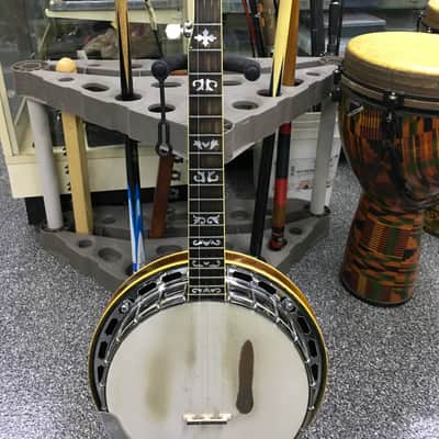 Washburn B16  5-String Banjo 1970's - Sunburst image 3