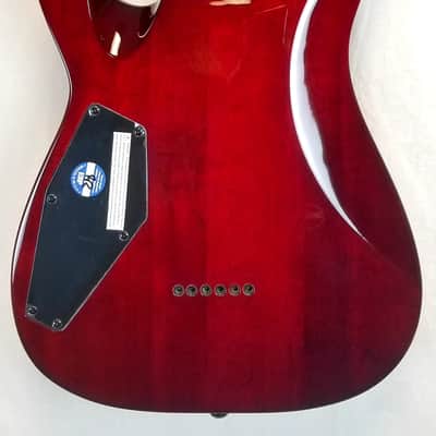 ESP LTD MH-200QM, Quilted Maple Top, Mahogany Body, See Thru Black Cherry image 9