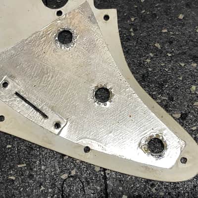 Fender Stratocaster pickguard 1970-72 1970 - W/B/W image 6