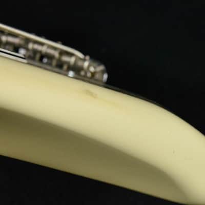 Fender Precision Bass 1986 E Series MIJ Japan Maple Fingerboard Aged White image 11